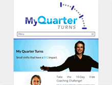 Tablet Screenshot of myquarterturns.com